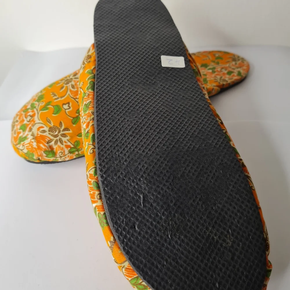 Ankara Print Bedroom Slippers - Picture 6 of 6